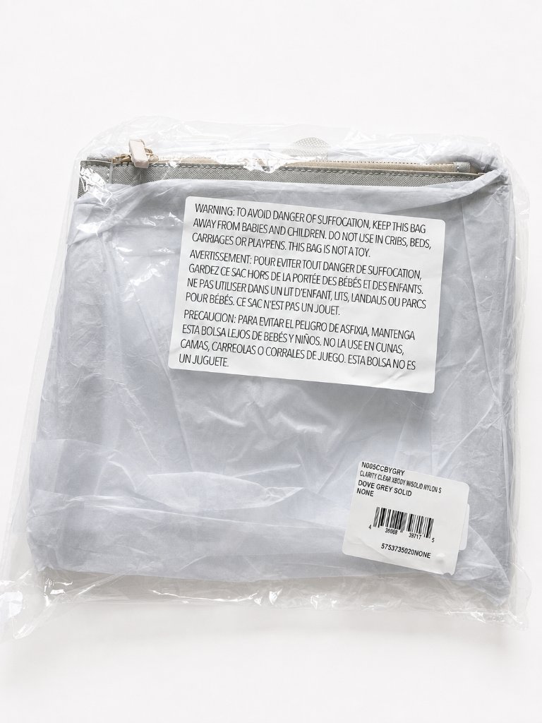 Truffle Original Clarity Crossbody Dove Grey Gray New In Package Discontinued — image 3 of 3